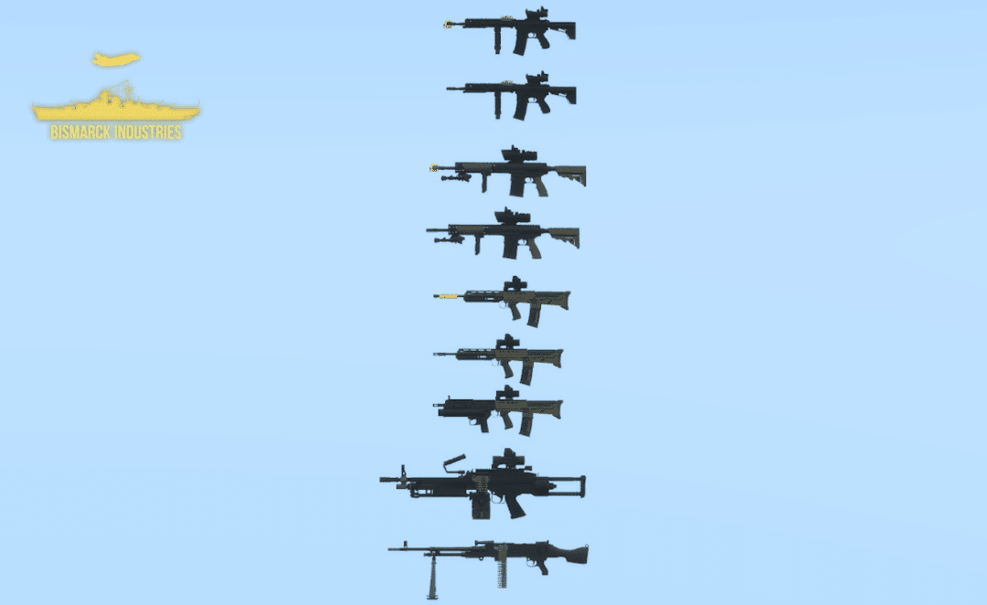 British Armed Forces 2020 Weapon Pack