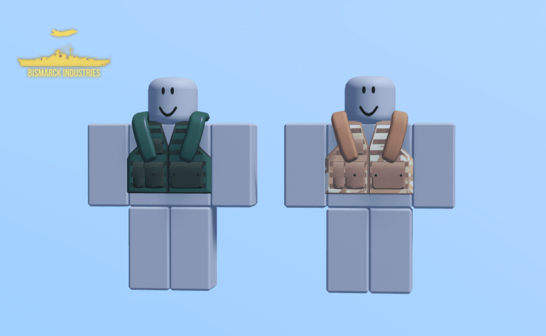 British DDPM & Green Survival Vest