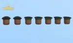 Irish Guards Peaked Caps - Image 2