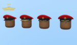 Royal Military Police Peaked Caps
