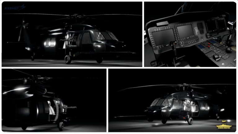 The Sikorsky MH-60 Seahawk Helicopter in Roblox is a highly detailed and fully scripted model of the U.S. Navy’s versatile, twin-engine multi-mission helicopter.