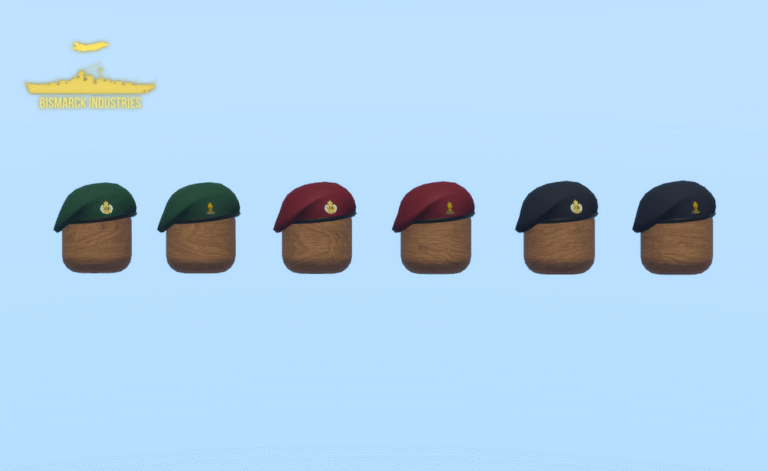 The Royal Engineer Berets for Roblox are a detailed and authentic recreation of the berets worn by the British Army's Corps of Royal Engineers.