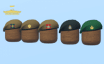 The British Overseas Territories Berets are distinctive Roblox accessories representing the various military and police forces serving across the British Overseas Territories.
