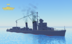 The KMS Z39 is a detailed Roblox recreation of a German Type 1936A (Mob) destroyer used by the Kriegsmarine during World War II.